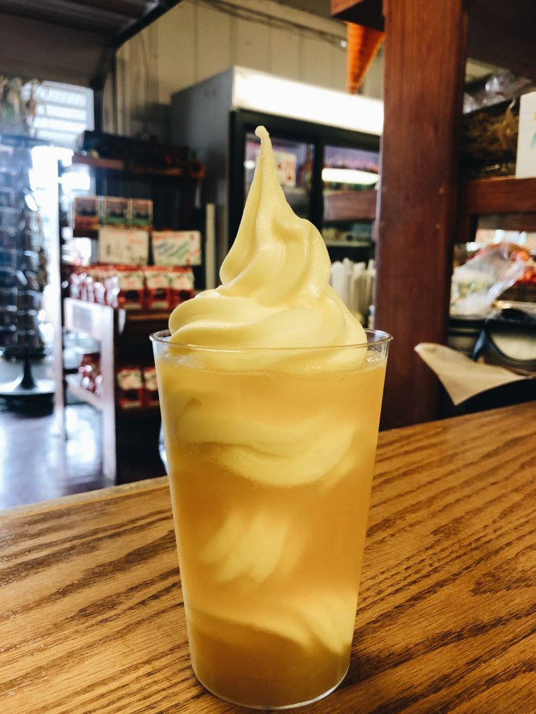 Pineapple Dole Whip Float at Parkesdale