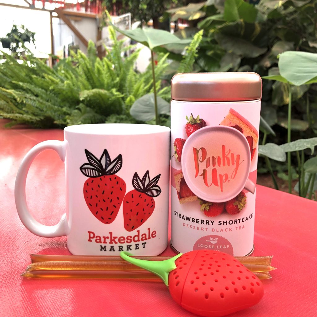 Parkesdale Mug, Pinkyup tea gift set